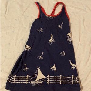 RALPH LAUREN 24M CROSSBODY BOAT DRESS
